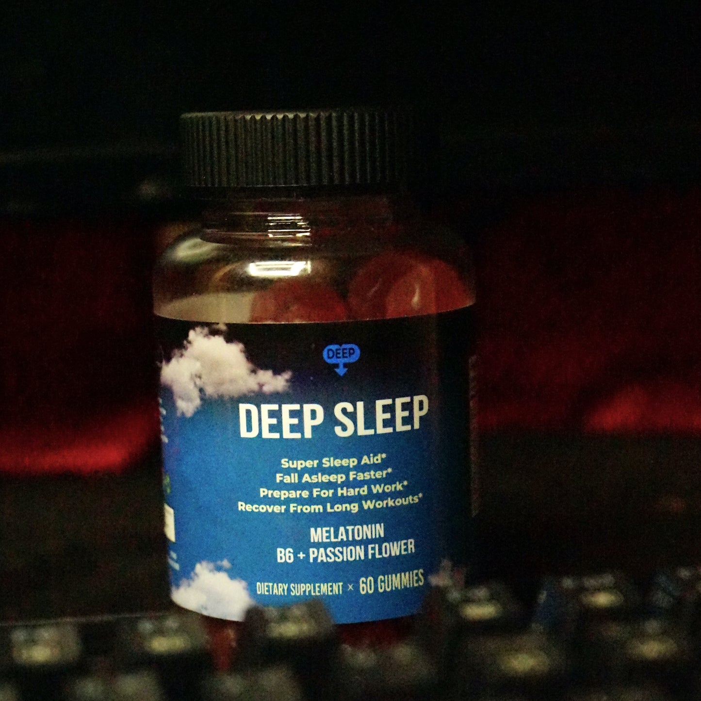 Deep Sleep Gummies : 2mg Melatonin + B6